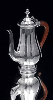 Canaux - 4pc 950 Sterling Silver Tea Set Louis XVI Tea Set