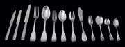 Savary - 277pc. Antique French Sterling Silver Flatware Set, 26 Serving Pieces, 1890s