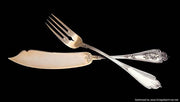 296pc. Antique French 950 Sterling Silver and Vermeil Flatware Set, Service for 24.