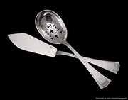 Savary - 146pc. Original French Art Deco 950 Sterling Silver Flatware Set, 17 Seg. Pcs., Storage Chest, Rare Mother of Pearl Knives.