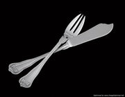 Puiforcat (Hermes) & Henin - 195pc. Antique 19th Centiry French 950 Sterling Silver Flatware Set for 18.