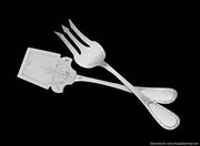 Roussel - 16pc. Antique French 950 Sterling Silver Louis XV Flatware Serving Piece Set.