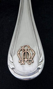 Aucoc 166pc. Antique French 950 Sterling Silver & Vermeil Flatware Set
