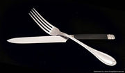 Lapparra - 111pc.(Service for 18) Antique French Sterling Silver Flatware Set + Storage Chest