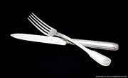 Legrende - 71pc Antique French 950 Sterling Silver Flatware Set + Storage Trays