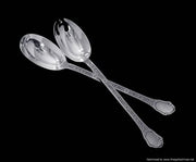 Tetard - 159pc. Antique French 950 Sterling Silver Flatware Set, Versailles Model + Storage Cabinet, Museum Quality.