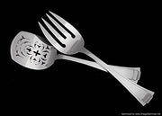 Savary - 146pc. Original French Art Deco 950 Sterling Silver Flatware Set, 17 Seg. Pcs., Storage Chest, Rare Mother of Pearl Knives.