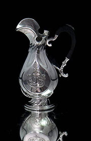 Christofle (Cardeilhac) - 10pc. Antique French 950 Sterling Silver Tea Set - Rare Renaissance Pattern