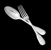 Puiforcat (Hermes) - 169pc. Antique French 950 Sterling Silver Flatware Set (Noailles), Rare Mother of Pearl Knives.