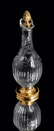 Odiot - 17pc Napoleon III Gold Plated Sterling Silver (Vermeil) Decanter Serving Set. MAGNIFICENT !