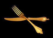 Keller - 198pc Antique French 950 Sterling Silver & Vermeil Flatware Set + Christofle Storage Chest