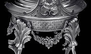 BB Antique 5pc French 950 Sterling Silver Tea Set, Christofle Serving Tray., 7pcs.
