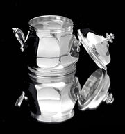 Tetard Freres - 6pc. French Original Art Deco (Gatsby Era) 950 Sterling Silver Tea Set + Storage Wraps, Museum Quality.