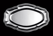 Christofle Odiot - 12pc. Antique 950 Sterling Silver Serving Platter Set