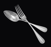 Thomas & Henin - 95pc. (Service for 24) Louis XVI French 950 Sterling Silver Dessert Flatware Set + Storage Chest