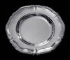 Odiot - Two Round 950 Sterling Silver Louis XVI Serving Platters, 1880s, Museum Quality.