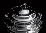 Odiot - 10pc Antique French 950 Sterling Silver Serving Platter Set, Louis XVI + Storage Wraps.