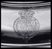 Odiot - Two 3pc. Covered 19th Century 950 Sterling Silver Vegetable Servers