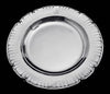 Odiot - Two 950 Sterling Silver Louis XVI Presentation Plates (Chargers), 1890s