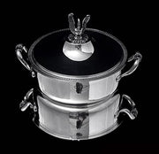 Christofle (Cardeilhac), Tetard - 7pc Antique 950 Sterling Silver Serving Platter Set