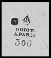 Odiot - Two 950 Sterling Silver Louis XVI Presentation Plates (Chargers), 1890s
