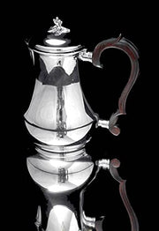 Puiforcat (Hermes) Tetard - 5pc. Louis XVI Sterling Silver Tea Set, Museum Quality, 19th Century.