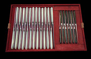Aucoc 166pc. Antique French 950 Sterling Silver & Vermeil Flatware Set