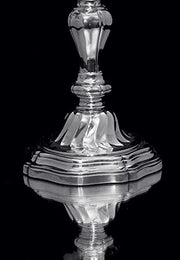 Tetard - Two 4-Candle Antique French Louis XVI 950 Sterling Silver Candelabra + Storage Wraps, Museum Quality