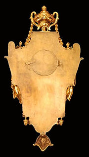 Preyat - French Gold Plated Bronze Wall Clock, Museum Quality - 1800s !!
