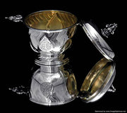 Christofle (Cardeilhac) - 10pc. Antique French 950 Sterling Silver Tea Set - Rare Renaissance Pattern