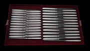 Aucoc - 217pc Antique French 950 Sterling Silver Flatware Set - 1890s