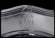 Odiot - Two Round 950 Sterling Silver Louis XVI Serving Platters, 1880s, Museum Quality.