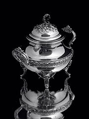 Boulenger - 8pc. Louis XVI 950 Sterling Silver Tea Set