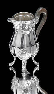 Christofle - 6pc. Louis XVI 950 Sterling Silver Tea/Coffee Serving Set