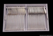 Lapparra - 111pc.(Service for 18) Antique French Sterling Silver Flatware Set + Storage Chest