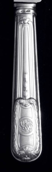 Christofle (Cardeilhac) - 44pc Antique French 950 Sterling Silver Flatware Set, Bagatelle Model
