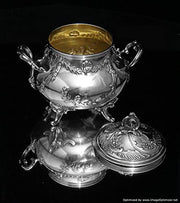 Boulenger - 6pc. Antique French 950 Sterling Silver Tea Set