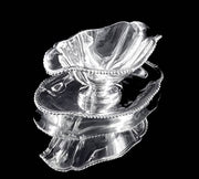 Aucoc Antique Louis XVI French 950 Sterling Silver Gravy Boat, 1890s