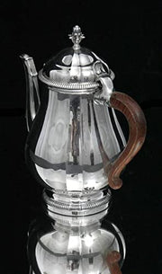Canaux - 4pc 950 Sterling Silver Tea Set Louis XVI Tea Set
