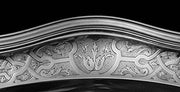 Christofle (Cardeilhac) - Two Louis XVI French Antique 950 Sterling Silver Serving Platters