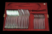 Aucoc 166pc. Antique French 950 Sterling Silver & Vermeil Flatware Set