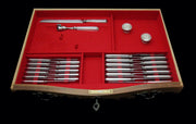 Lapparra - 328pc. Antique Louis XVI French 950 Sterling Silver Flatware Set + Cabinet