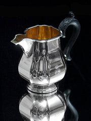 Auguste Leroy 6pc. Original French Art Deco Sterling Silver Tea Set