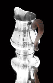 Boin-Taburet & Faberge, - 8pc. French 950 Sterling Silver Tea Set + 6 Faberge Egg Espresso Cups - MAGNIFICENT !