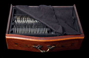 Lapparra - 327pc. Louis XVI Antique French 950 Sterling Silver Flatware Set, Storage Cabinet + 28 Serving Pieces !!