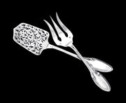 Lapparra - 327pc. Louis XVI Antique French 950 Sterling Silver Flatware Set, Storage Cabinet + 28 Serving Pieces !!