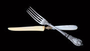 Odiot - 126pc. Antique 19th Century French 950 Sterling Silver Flatware Set + Storage Chest !
