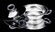 Odiot - 3pc. Antique French 19th Century 950 Sterling Silver Covered Vegetable Server - LIKE NEW !