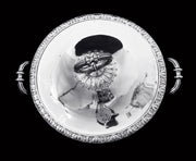 Odiot - 3pc. Antique French 19th Century 950 Sterling Silver Covered Vegetable Server - LIKE NEW !