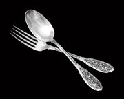 Puiforcat (Hermes) - 170pc. Antique French Art Nouveau French 950 Sterling Silver Flatware Set !